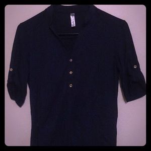 Blouse navy blue